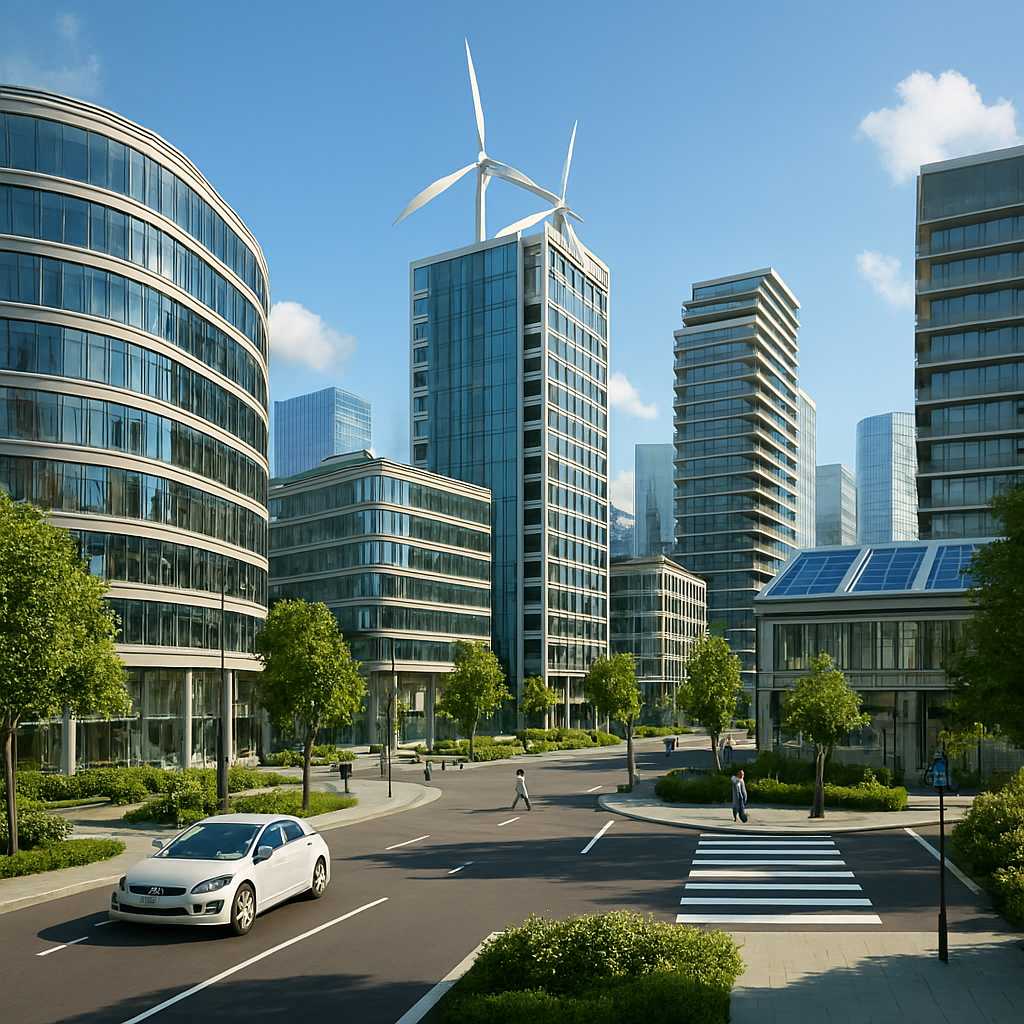العمارة الخضراء والذكية: استثمار المستقبل في بناء المنازل الذكية